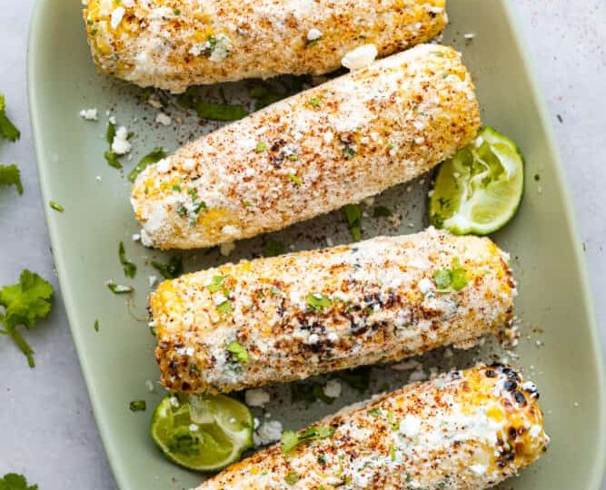 Grilled Mexican Street Corn