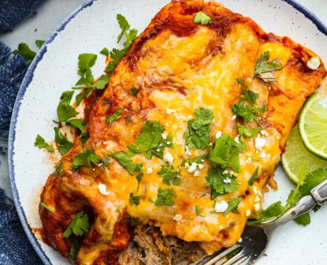 Pork Enchiladas