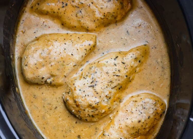 Crockpot Chicken and Gravy