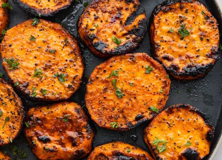 Grilled Sweet Potatoes