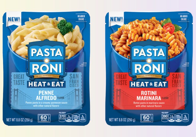 PepsiCo offering more convenient varieties of Pasta Roni