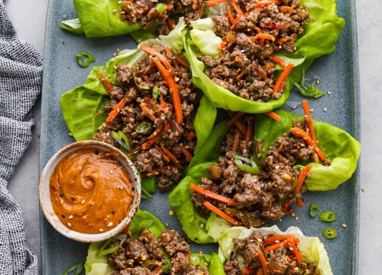 Thai Lettuce Wraps