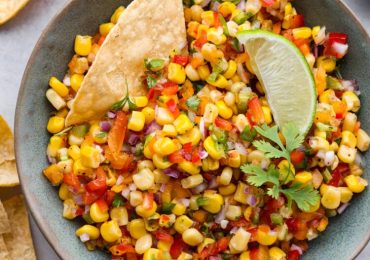 5 Minute Corn Salsa