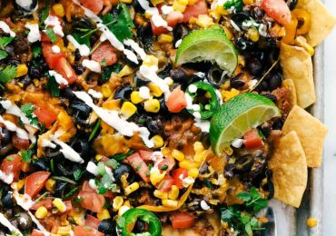 Oven Baked Sheet Pan Nachos