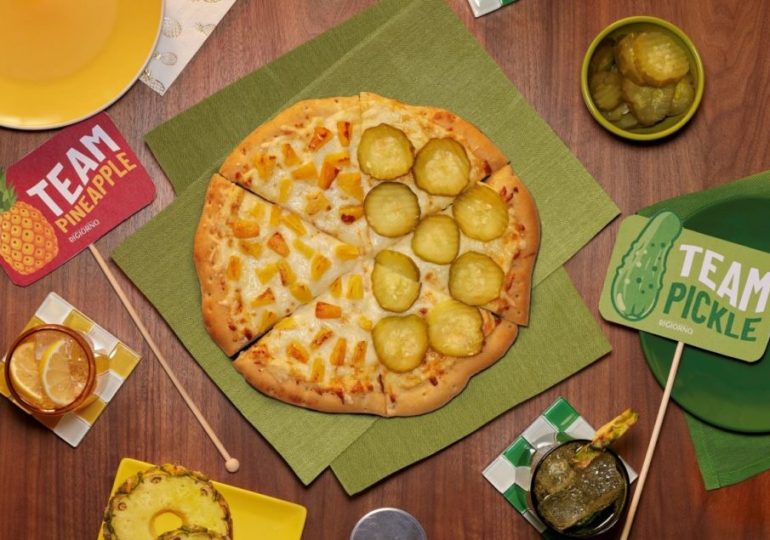 DiGiorno’s latest pizza pairs pineapple and pickles