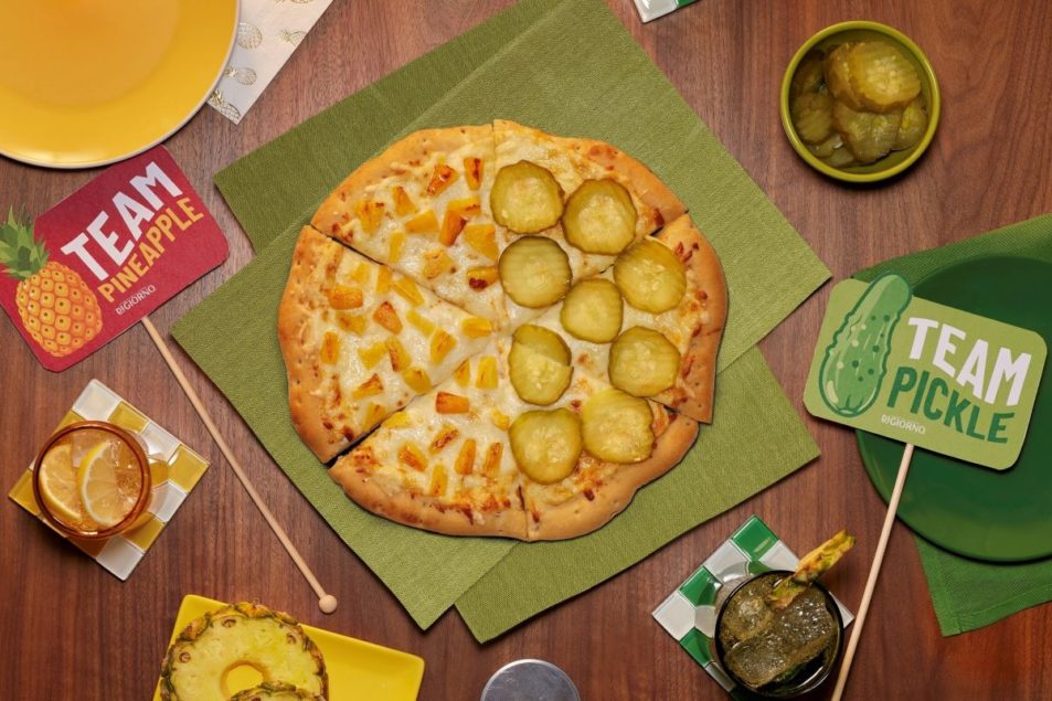 DiGiornoРђЎs latest pizza pairs pineapple and pickles