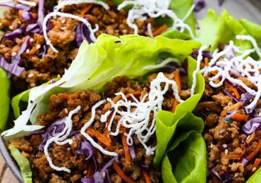 Easy Chicken Lettuce Wraps