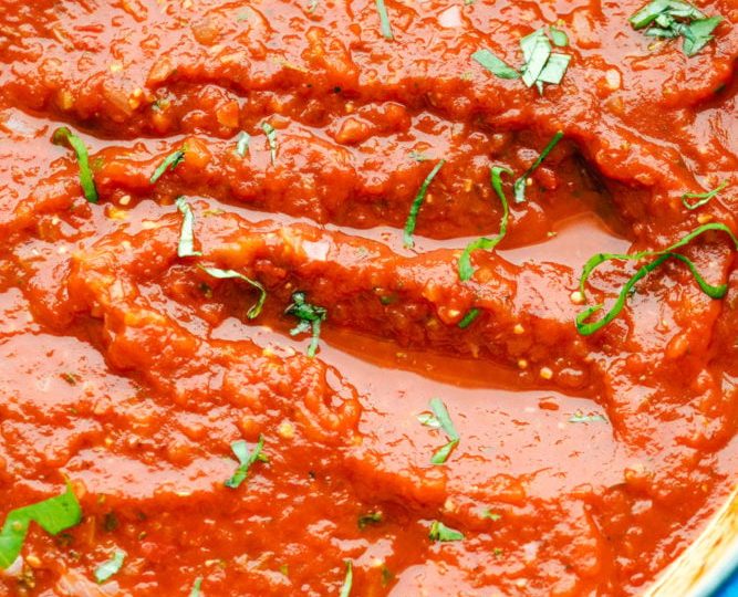 The Easiest Homemade Marinara