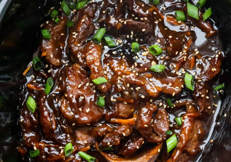 Slow Cooker Mongolian Beef