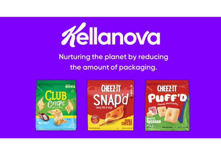 Kellanova unveils snack products with reduced plastic packaging