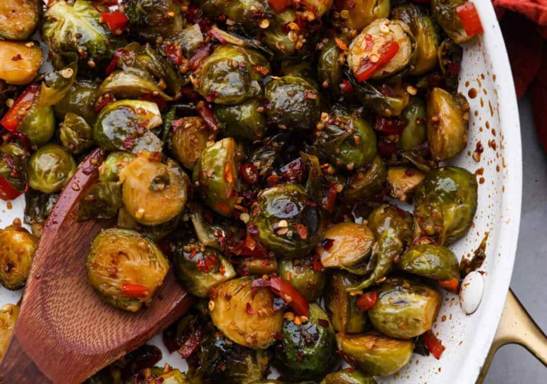 Kung Pao Brussels Sprouts