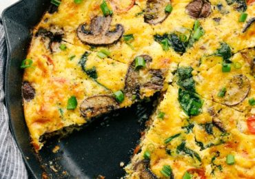 Sausage and Mushroom Frittata