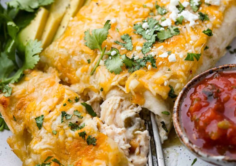 Cream Cheese Enchiladas