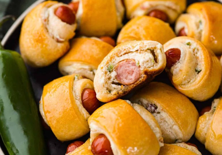 Jalapeño Popper Pigs in a Blanket