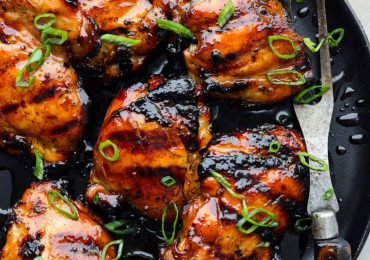 Easy Grilled Bourbon Chicken